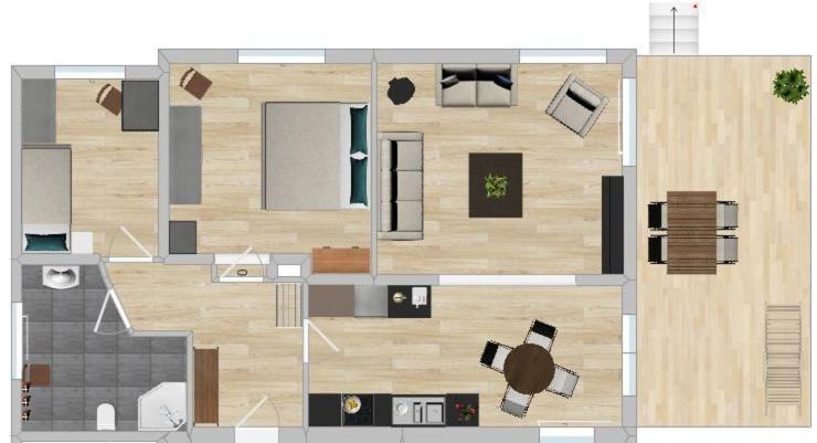 에더제 Haus Landlust 아파트 외부 사진